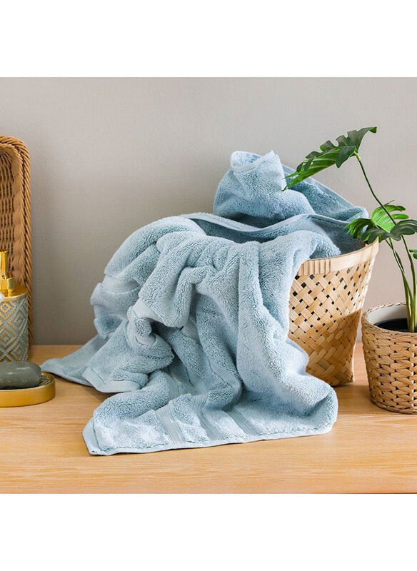Danube Home Flossy Advance 100% Cotton 650Gsm Quick Dry Plush Ultra Soft Highly Absorbent Daily Usage Towels, Aqua Blue
Danube Home Flossy Advance 100% Cotton 650Gsm Quick Dry Plush Ultra Soft Highly Absorbent Daily Usage Towels, Aqua Blue