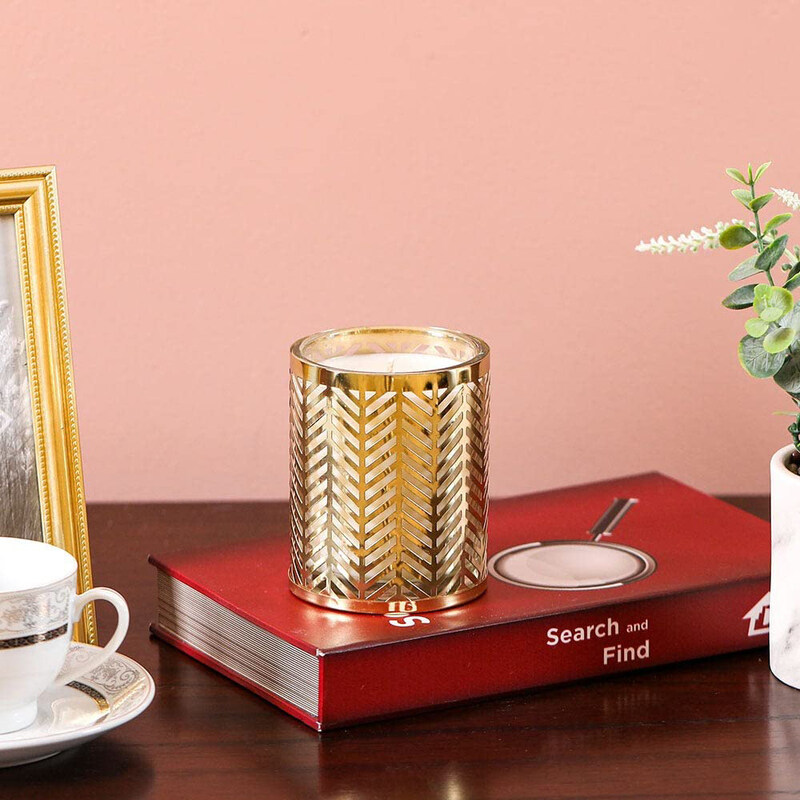 Danube Home Luminara Electroplated Fresh Linen Jar Candle, 8 x 7.5cm, BL08075GH, Gold
Danube Home Luminara Electroplated Fresh Linen Jar Candle, 8 x 7.5cm, BL08075GH, Gold