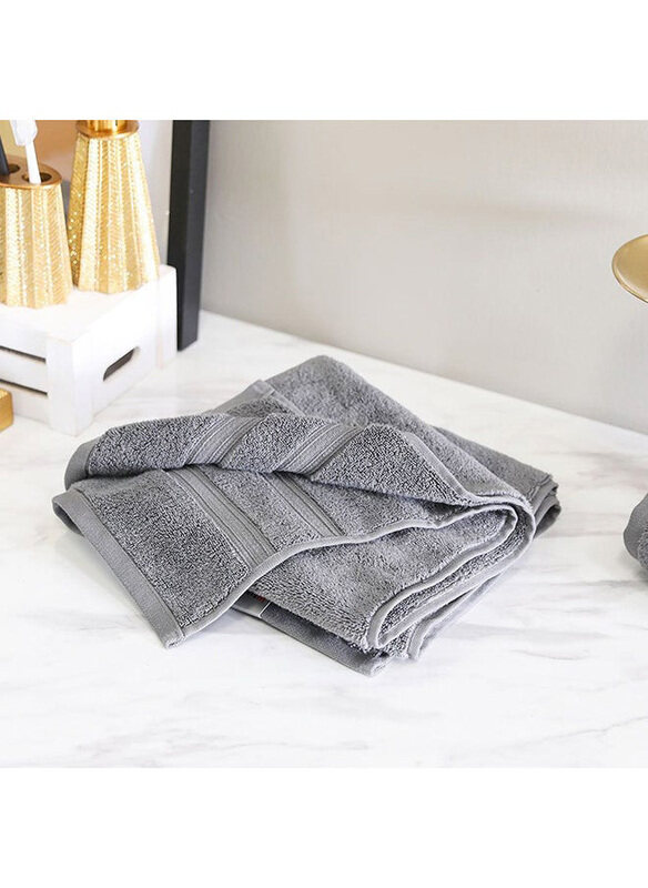 Danube Home Flossy Advance 100% Cotton 650Gsm Lightweight Everyday Use Face Towels, Dark Grey
Danube Home Flossy Advance 100% Cotton 650Gsm Lightweight Everyday Use Face Towels, Dark Grey
