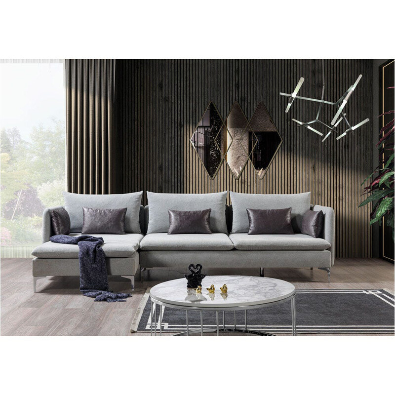 Danube Home Belarus Fabric Corner Sofa Modern Design L-Shape Sofas, Multicolour
Danube Home Belarus Fabric Corner Sofa Modern Design L-Shape Sofas, Multicolour