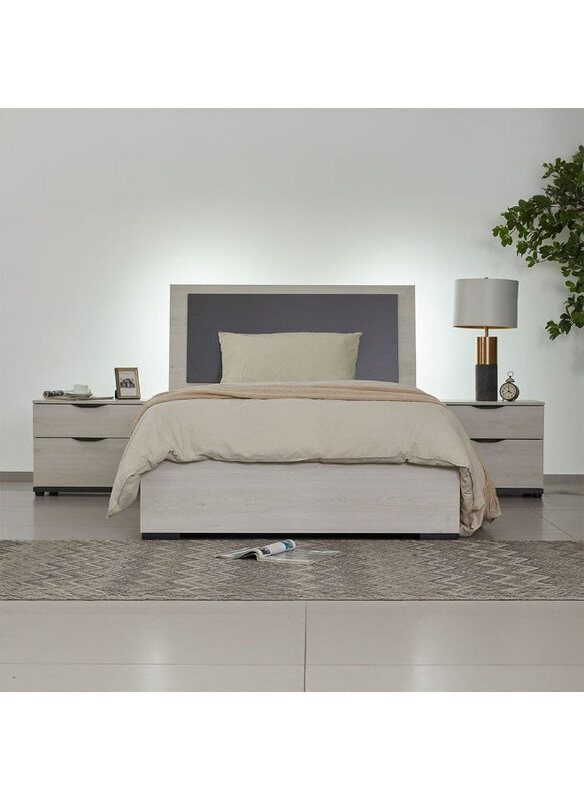 Danube Home Pletora Single Bed with Led Lights Sturdy Modern Design Wooden Single Bed Frame Furniture, Grey
Danube Home Pletora Single Bed with Led Lights Sturdy Modern Design Wooden Single Bed Frame Furniture, Grey
