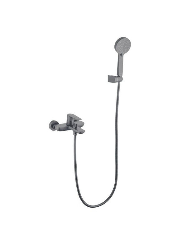 Danube Home Cali Wall Mounted Bath Shower Mixer Set Brass Shower Mixer for Bathroom Toilet Washroom, Grey
Danube Home Cali Wall Mounted Bath Shower Mixer Set Brass Shower Mixer for Bathroom Toilet Washroom, Grey