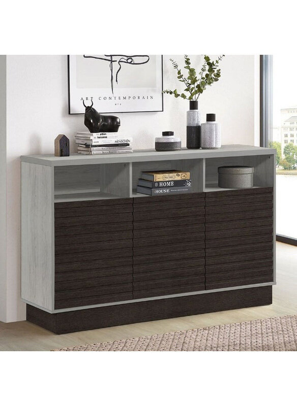 Danube Home Nicosia Strong & Sturdy Sideboard Kitchen Organiser Cabinet, White Oak/Black
Danube Home Nicosia Strong & Sturdy Sideboard Kitchen Organiser Cabinet, White Oak/Black