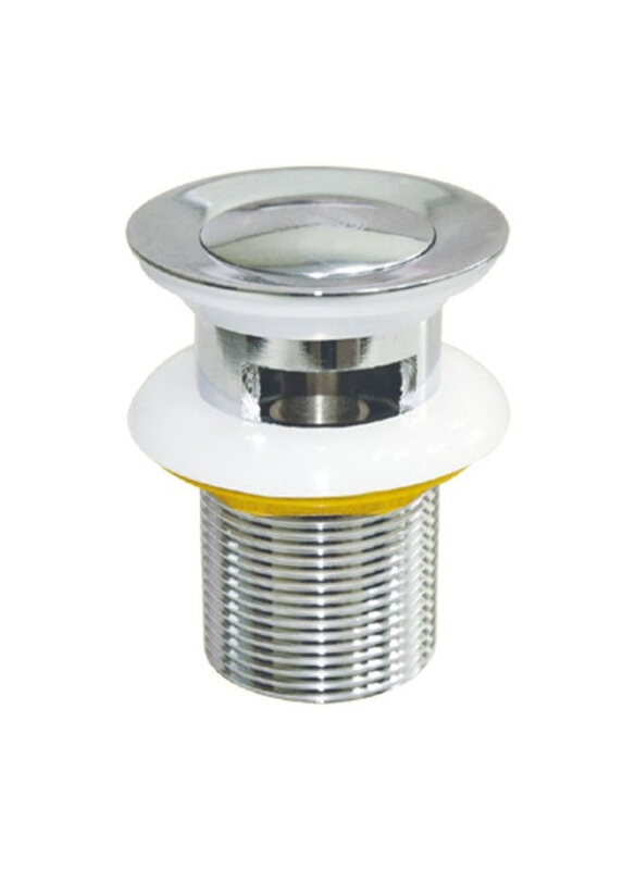 Danube Home Milano Brass Push Type Long Pop Up Waste Without Over Flow, Chrome
Danube Home Milano Brass Push Type Long Pop Up Waste Without Over Flow, Chrome
