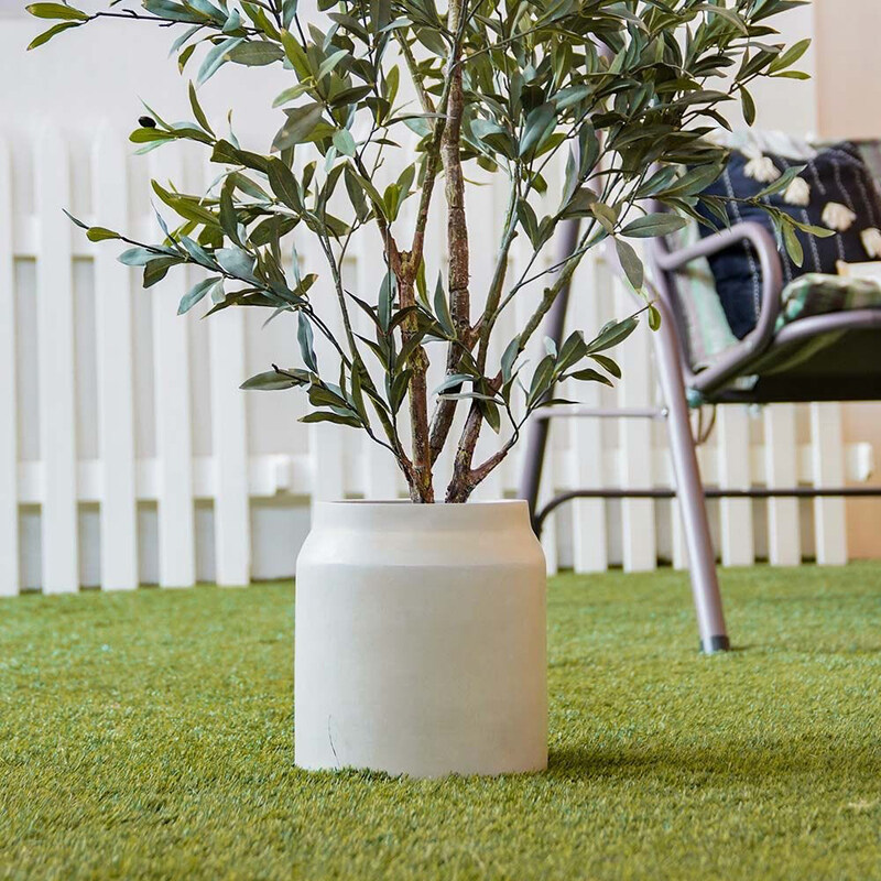 Danube Home Smooth Design Fiber Clay Outdoor Plants Pot Garden Decor, 24 x 24cm, Beige
Danube Home Smooth Design Fiber Clay Outdoor Plants Pot Garden Decor, 24 x 24cm, Beige