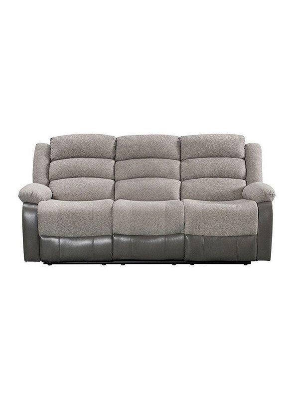 Danube Home Greensboro 3-Seater Fabric Manual Motion Recliner Modern Design Relaxing Chair, Dark Grey
Danube Home Greensboro 3-Seater Fabric Manual Motion Recliner Modern Design Relaxing Chair, Dark Grey