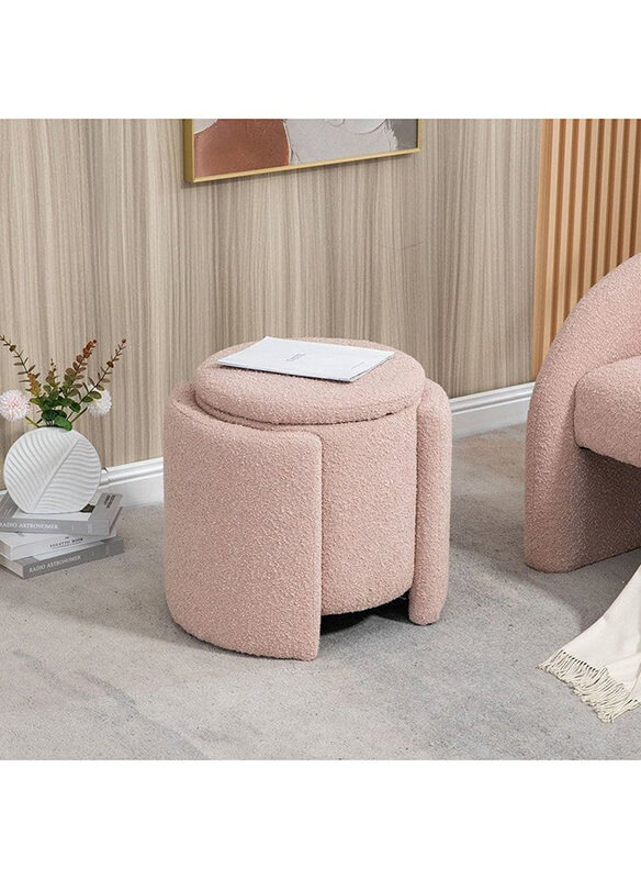 Danube Home Bergman Fabric Storage Ottoman Single Chair & Footrest Pouf, Brown
Danube Home Bergman Fabric Storage Ottoman Single Chair & Footrest Pouf, Brown