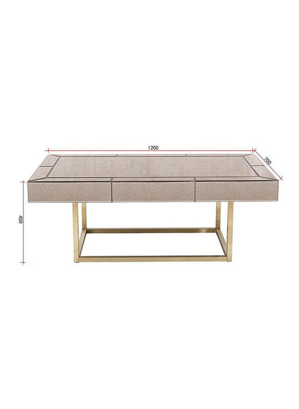 Danube Home Gabby Coffee Table, Multifunctional Center Table, Rectangular Modern Furniture for Living Room, 70 x 120 x 45cm, Gold/Antique Mirror
Danube Home Gabby Coffee Table, Multifunctional Center Table, Rectangular Modern Furniture for Living Room, 70 x 120 x 45cm, Gold/Antique Mirror