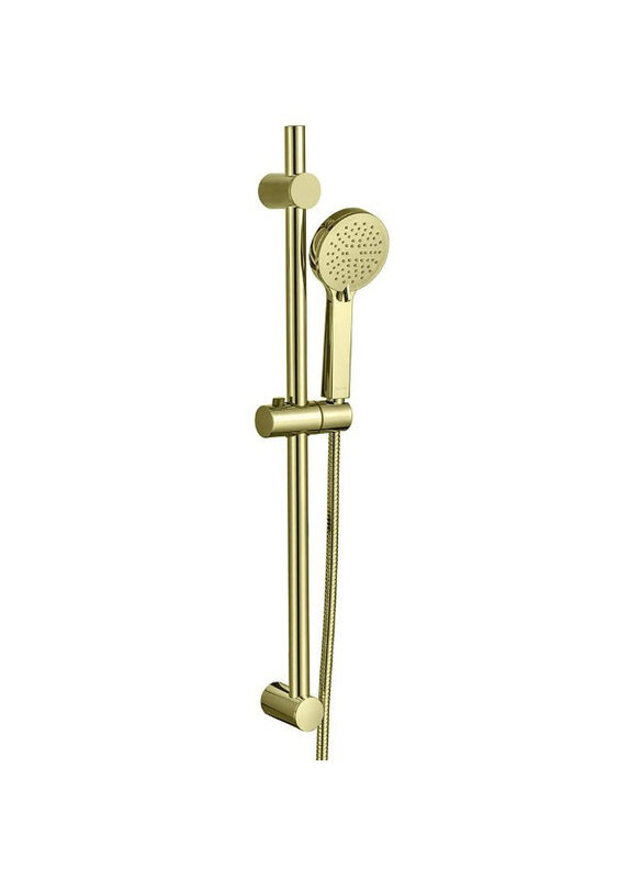 Danube Home Milano Calli Shower Metal Body Complete Shower Sliding Kit, 3 Pieces, Gold
Danube Home Milano Calli Shower Metal Body Complete Shower Sliding Kit, 3 Pieces, Gold