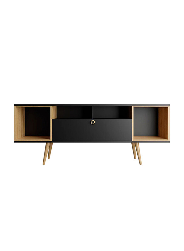 Danube Home Larsen TV Cabinet for up to 65 Inches TV Entertainment Modern Design Wall Unit, Black
Danube Home Larsen TV Cabinet for up to 65 Inches TV Entertainment Modern Design Wall Unit, Black
