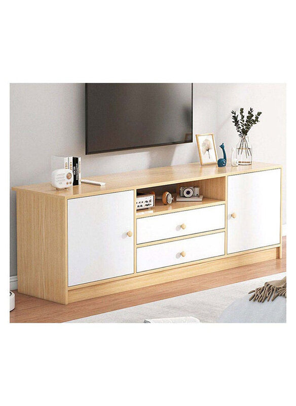 Danube Home Solana TV Cabinet For Up To 50 Inches TV Entertainment Modern Design Wall Unit Furniture Wooden TV Stand for Living Room Bedroom, Oak/Whit
Danube Home Solana TV Cabinet For Up To 50 Inches TV Entertainment Modern Design Wall Unit Furniture Wooden TV Stand for Living Room Bedroom, Oak/Whit
