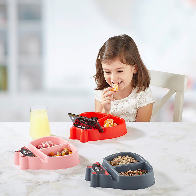 Danube Home Florida Polypropylene Ladybird Snacks Plate & Phone Organizer, Multicolour
Danube Home Florida Polypropylene Ladybird Snacks Plate & Phone Organizer, Multicolour