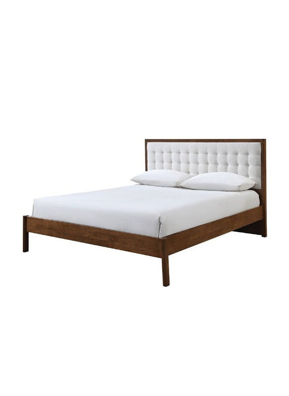 Danube Home Derby Daisy Solid Wood Queen Bed with Upholstered Headboard Modern Design Wooden Double Bed Frame Furniture, Beige
Danube Home Derby Daisy Solid Wood Queen Bed with Upholstered Headboard Modern Design Wooden Double Bed Frame Furniture, Beige
