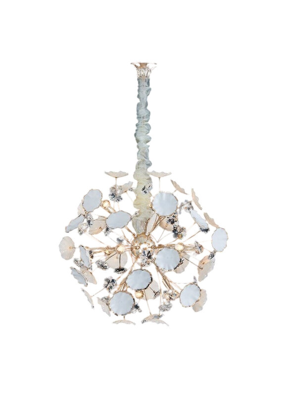 Danube Home Roma Chandelier, Ceramic + Metal + Crystal, D60 x H120 x W 60, E14, Golden
Danube Home Roma Chandelier, Ceramic + Metal + Crystal, D60 x H120 x W 60, E14, Golden