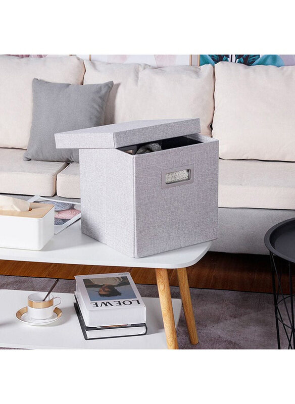 Danube Home Berus Folding Storage Box Multi Functional Foldable Organizer Upholstered Footrest Modern Design Furniture, Grey
Danube Home Berus Folding Storage Box Multi Functional Foldable Organizer Upholstered Footrest Modern Design Furniture, Grey