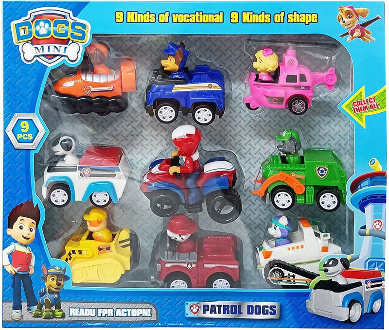 Direct 2 U Dog Mini Patrol Dog Rescue Team Figure Set, 9 Pieces, Ages 3+, Multicolour
Direct 2 U Dog Mini Patrol Dog Rescue Team Figure Set, 9 Pieces, Ages 3+, Multicolour
