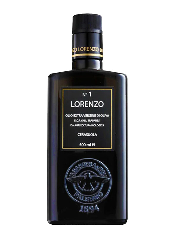 Barbera Lorenzo No. 1 Intense Organic PDO from Sicily Extra Virgin Olive Oil, 500ml
Barbera Lorenzo No. 1 Intense Organic PDO from Sicily Extra Virgin Olive Oil, 500ml