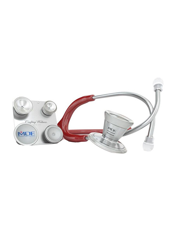 MDF Instruments Procardial Titanium Adult & Pediatric & Infant Stethoscope, 797CC17T, Burgundy
MDF Instruments Procardial Titanium Adult & Pediatric & Infant Stethoscope, 797CC17T, Burgundy