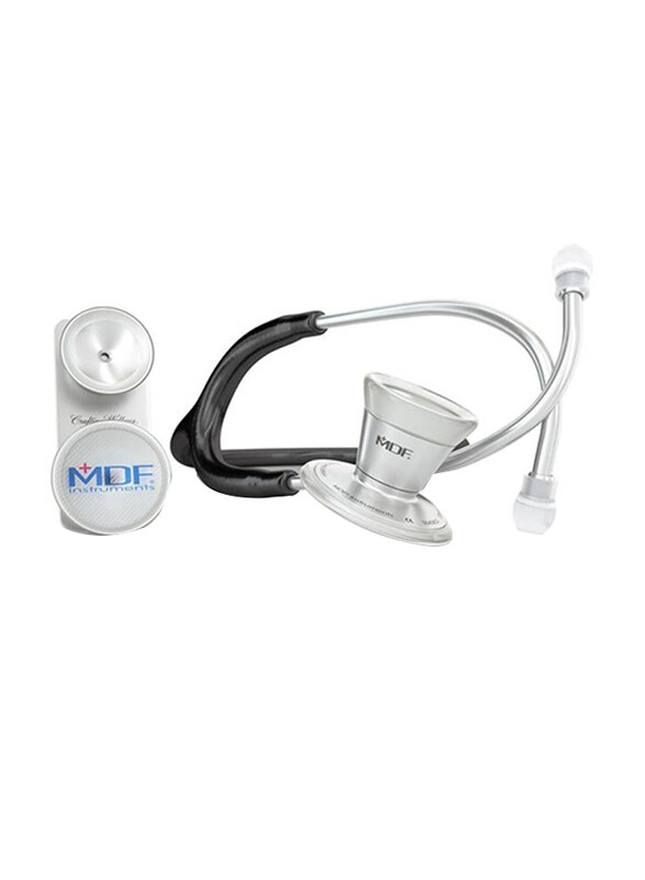 MDF Instruments Procardial Stainless Steel Adult & Pediatric Stethoscope, 797DD11, Black
MDF Instruments Procardial Stainless Steel Adult & Pediatric Stethoscope, 797DD11, Black