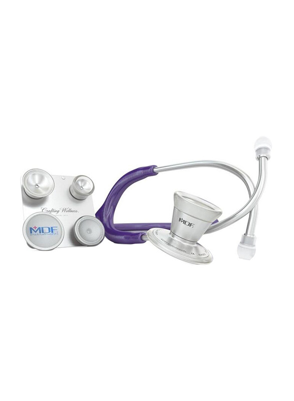 MDF Instruments Procardial Stainless Steel Adult & Pediatric & Infant Stethoscope, 797CC08, Purple
MDF Instruments Procardial Stainless Steel Adult & Pediatric & Infant Stethoscope, 797CC08, Purple