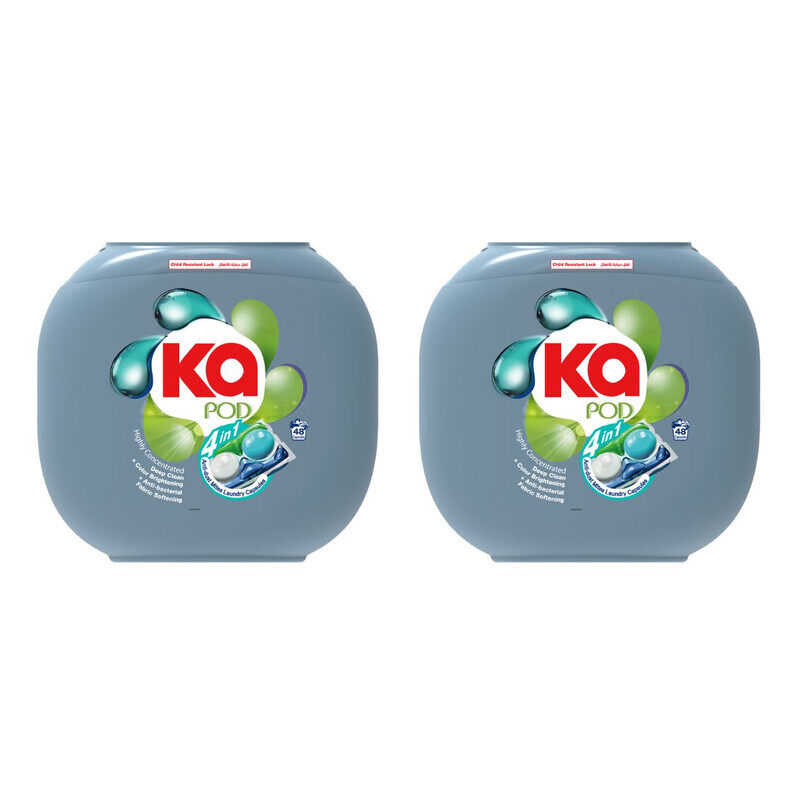 KA PODS, 4-in-1 Anti-Dust Mites Laundry Detergent Capsules with Deep Cleaning, Fabric Softening, Color Brightening, Anti-Bacterial and Powerful Stain
KA PODS, 4-in-1 Anti-Dust Mites Laundry Detergent Capsules with Deep Cleaning, Fabric Softening, Color Brightening, Anti-Bacterial and Powerful Stain