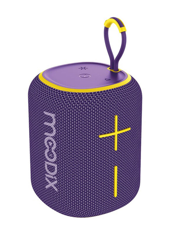 Moodix Water Resistant Bluetooth Speaker with TF Card and USB Port, KI23KSV6, Purple
Moodix Water Resistant Bluetooth Speaker with TF Card and USB Port, KI23KSV6, Purple