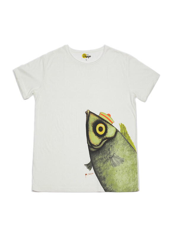 BiggDesign Pistachio Print Short Sleeve Crew Neck T-Shirt for Men, Medium, White
BiggDesign Pistachio Print Short Sleeve Crew Neck T-Shirt for Men, Medium, White