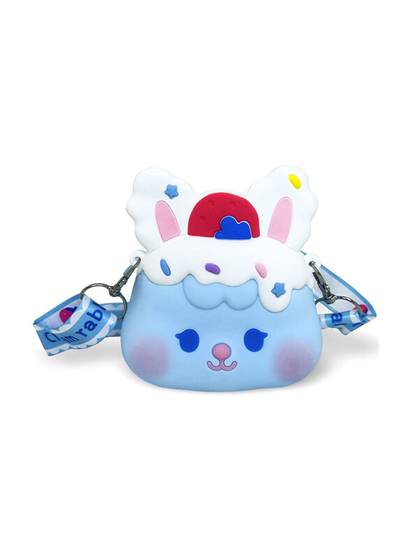 Ogi Mogi Toys Blue Bunny Shoulder Bags for Girls Mini Silicone Fidget Bag with Adjustable Strap Squishy Crossbody Purse Fun Design, Multicolour
Ogi Mogi Toys Blue Bunny Shoulder Bags for Girls Mini Silicone Fidget Bag with Adjustable Strap Squishy Crossbody Purse Fun Design, Multicolour