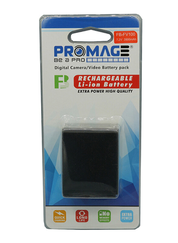 Promage FV100 Rechargeable Lithium-Ion Battery for Sony Video/Digital Camera, Black
Promage FV100 Rechargeable Lithium-Ion Battery for Sony Video/Digital Camera, Black