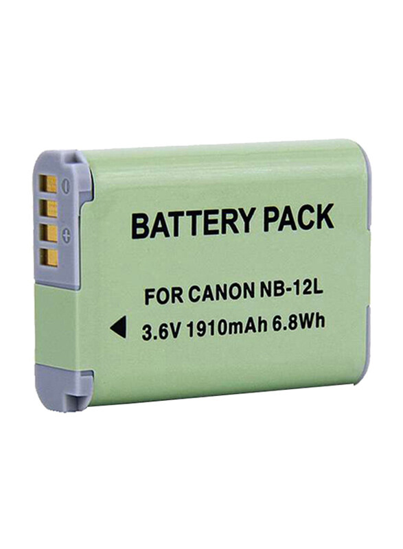 Promage NB12L Rechargeable Lithium-Ion Battery for Canon Powershot N100 Digital Camera & The Cb-2Lg Charger, Green
Promage NB12L Rechargeable Lithium-Ion Battery for Canon Powershot N100 Digital Camera & The Cb-2Lg Charger, Green