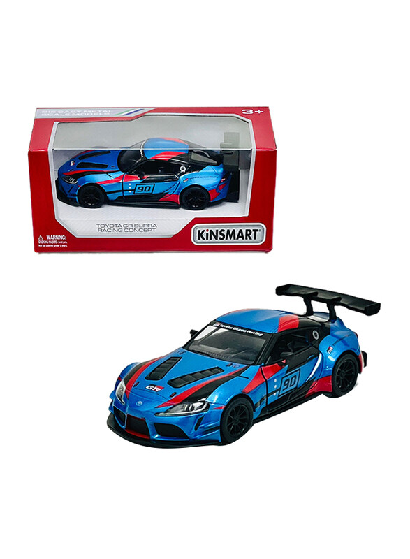 Kinsmart Toyota GR Supra Racing Concept Car Die Cast Vehicle, Ages 3+, Blue
Kinsmart Toyota GR Supra Racing Concept Car Die Cast Vehicle, Ages 3+, Blue
