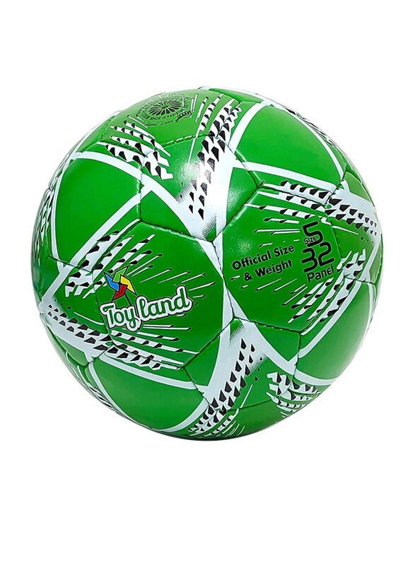 Toy Land Size-5 Hand Stitched 32 Panel Training & Individual Football Hand Stiched Soccer Ball, Size 5, Green
Toy Land Size-5 Hand Stitched 32 Panel Training & Individual Football Hand Stiched Soccer Ball, Size 5, Green