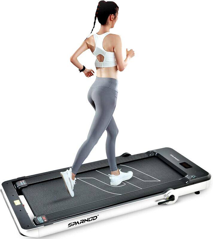 SPARNOD FITNESS STH-3040 Ultra Slim 2-in-1 Foldable Home Use Treadmill Under Desk Walking Pad fits under bed/sofa. No Installation Required, 4 HP Peak
SPARNOD FITNESS STH-3040 Ultra Slim 2-in-1 Foldable Home Use Treadmill Under Desk Walking Pad fits under bed/sofa. No Installation Required, 4 HP Peak