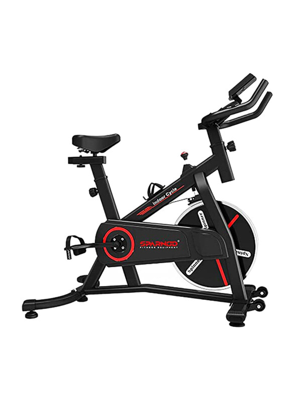 Sparnod Fitness SSB Series Spin Bike Exercise Cycle for Home Gym with Heavy Duty Spinning Flywheel, Black
Sparnod Fitness SSB Series Spin Bike Exercise Cycle for Home Gym with Heavy Duty Spinning Flywheel, Black