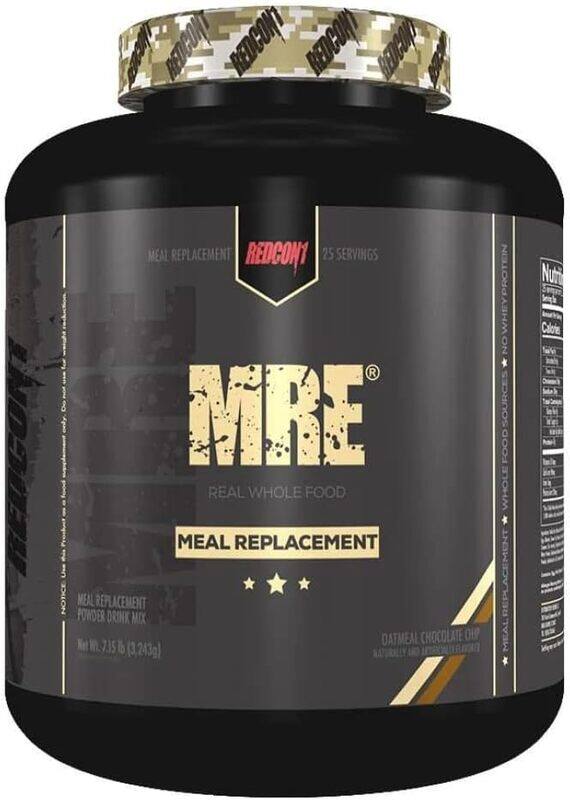 redcon1 MRE Oatmeal Chocolate Chips Whey Protein Blend Meal Replacement 7.15 lbs
redcon1 MRE Oatmeal Chocolate Chips Whey Protein Blend Meal Replacement 7.15 lbs