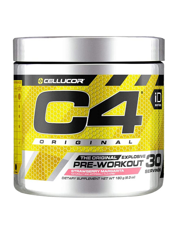 Cellucore C4 Original Pre-Workout Dietary Supplement, 195gm, Strawberry Margharita
Cellucore C4 Original Pre-Workout Dietary Supplement, 195gm, Strawberry Margharita