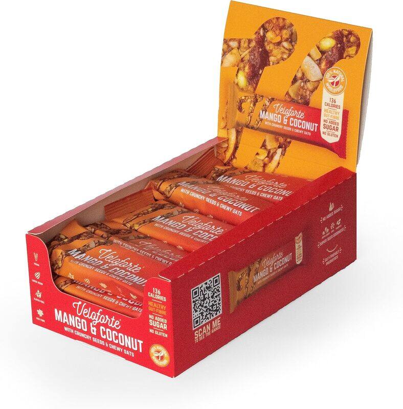 Veloforte Oat Bar - Mango & Coconut - 9 count x 35g - 136 Calories -Wellness Bar, Snack Bar, Healthy Gut, High Fibres, Vegan, Gluten Free, No Added Su
Veloforte Oat Bar - Mango & Coconut - 9 count x 35g - 136 Calories -Wellness Bar, Snack Bar, Healthy Gut, High Fibres, Vegan, Gluten Free, No Added Su