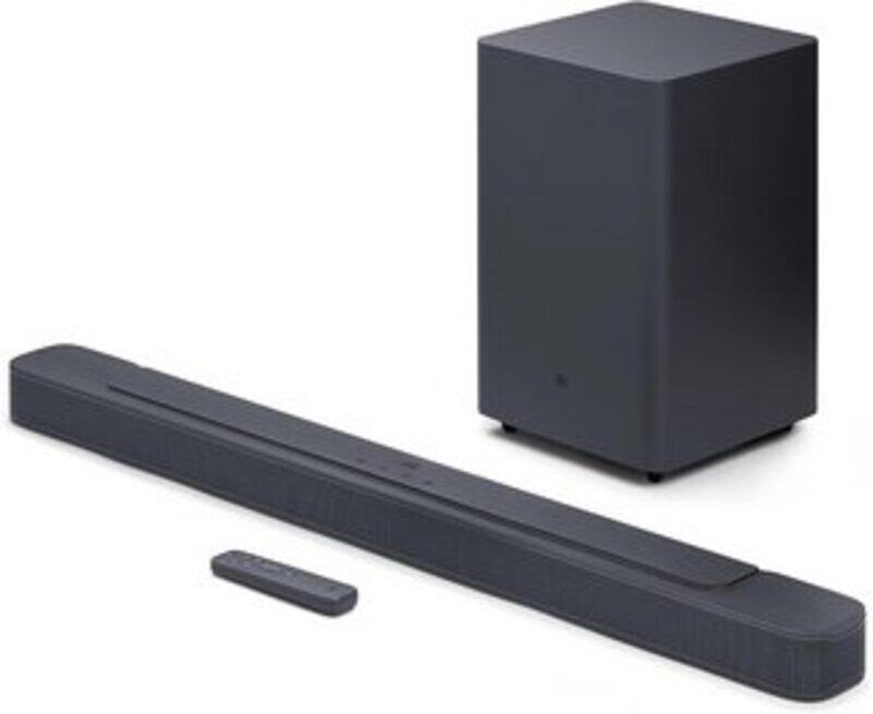 JBL Bar BAR21DBM2BLK, 2.1 Deep Bass MK2, Channel Soundbar with Wireless Subwoofer
JBL Bar BAR21DBM2BLK, 2.1 Deep Bass MK2, Channel Soundbar with Wireless Subwoofer