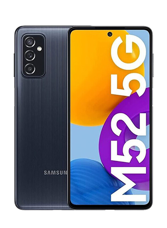 Samsung Galaxy M52 128GB Blazing Black, 8GB RAM, 5G, Dual Sim Smartphone
Samsung Galaxy M52 128GB Blazing Black, 8GB RAM, 5G, Dual Sim Smartphone