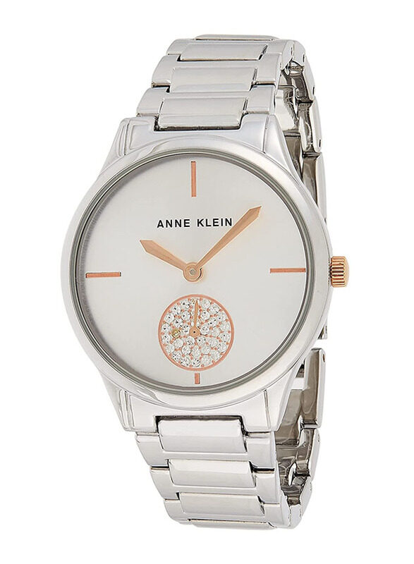 Anne Klein Analog Bracelet Watch for Women with Stainless Steel Band, Water Resistant, AK3412RGRG, Silver/Rose Gold
Anne Klein Analog Bracelet Watch for Women with Stainless Steel Band, Water Resistant, AK3412RGRG, Silver/Rose Gold
