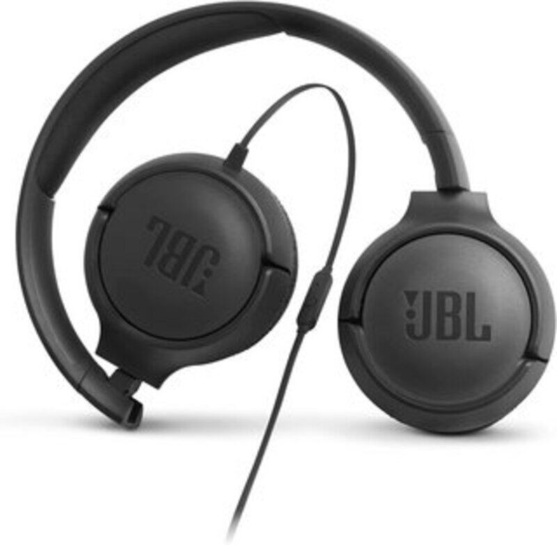 JBL Tune 500 Wired On-Ear Headphones, Deep JBL Pure Bass Sound, 1-Button Remote/Mic, Lightweight and Foldable Design, Tangle-Free Flat Cable, Voice As
JBL Tune 500 Wired On-Ear Headphones, Deep JBL Pure Bass Sound, 1-Button Remote/Mic, Lightweight and Foldable Design, Tangle-Free Flat Cable, Voice As