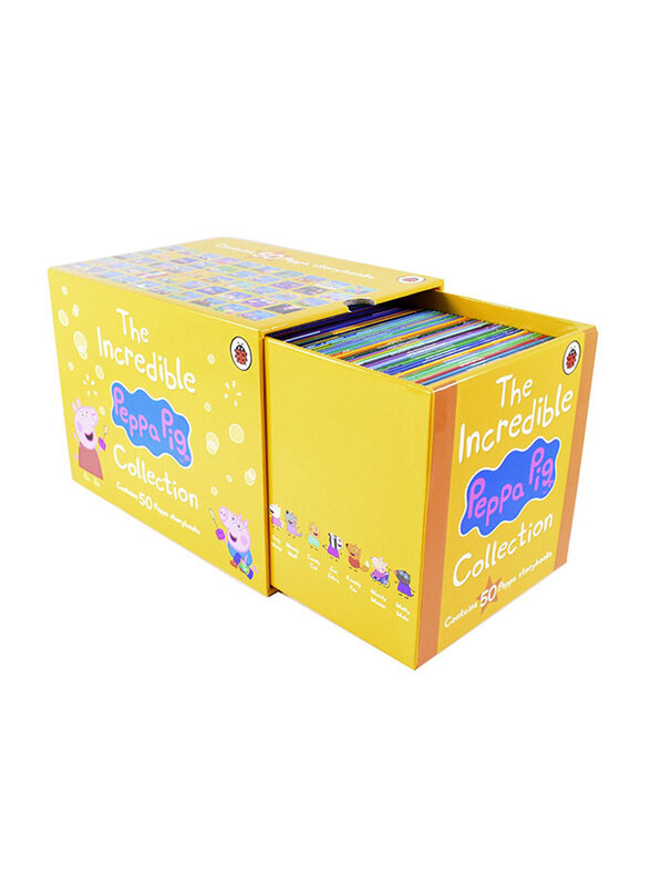 The Incredible Peppa Pig Collection: Contains 50 Peppa Storybooks, By: Ladybird
The Incredible Peppa Pig Collection: Contains 50 Peppa Storybooks, By: Ladybird