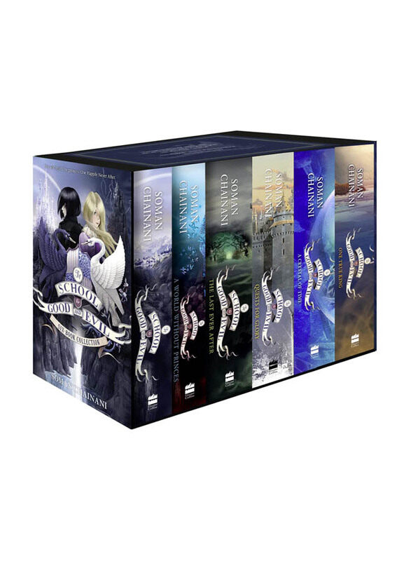 The School For Good and Evil Series Six-Book Collection Box Set (Books 1-6), Paperback Book, By: Soman Chainani
The School For Good and Evil Series Six-Book Collection Box Set (Books 1-6), Paperback Book, By: Soman Chainani