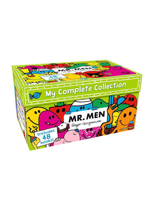 Mr Men My Complete Collection Set of 48 Books, Paperback Book, By: Roger Hargreaves
Mr Men My Complete Collection Set of 48 Books, Paperback Book, By: Roger Hargreaves