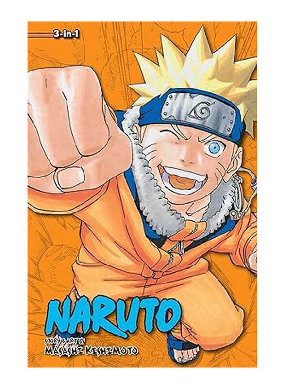 Naruto 3-in-1 Edition Volume 07: Includes Vol. 19, 20 & 21, Paperback Book, By: Masashi Kishimoto
Naruto 3-in-1 Edition Volume 07: Includes Vol. 19, 20 & 21, Paperback Book, By: Masashi Kishimoto