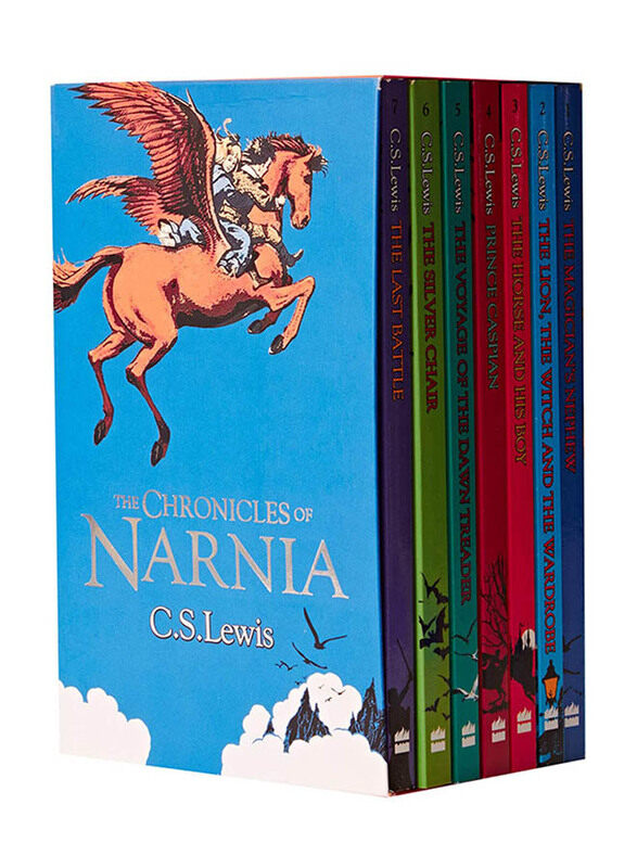 The Chronicles of Narnia Box Set Containing 7 Books, Paperback Book, By: C.S. Lewis
The Chronicles of Narnia Box Set Containing 7 Books, Paperback Book, By: C.S. Lewis