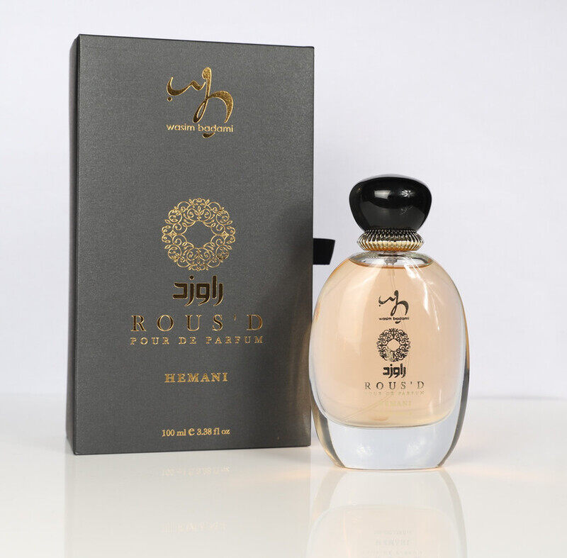 Hemani - WB - Rous’D Unisex - Intense Rosy Oud Fragrance Is For Both Men And Women.- Suitable For Any Occasion- For Men & Women- 100 ml
Hemani - WB - Rous’D Unisex - Intense Rosy Oud Fragrance Is For Both Men And Women.- Suitable For Any Occasion- For Men & Women- 100 ml