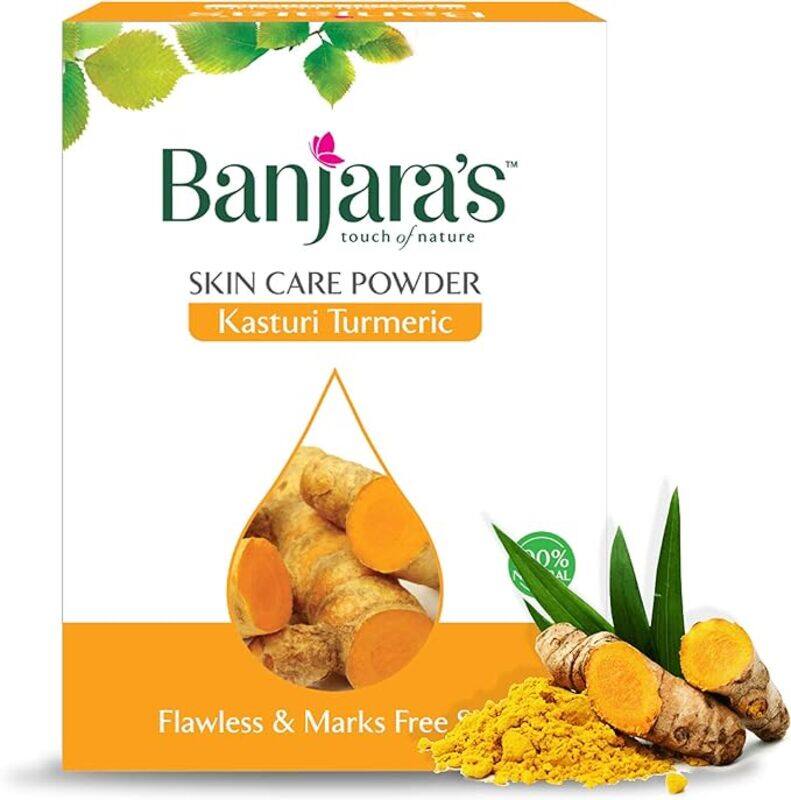 Banjaras Pam Kasturi Turmeric Skin Powder - Rid Dark Cricles and Dead Skin Cell - Brighten The Skin - Flawless & Marks Free Skin- 100g
Banjaras Pam Kasturi Turmeric Skin Powder - Rid Dark Cricles and Dead Skin Cell - Brighten The Skin - Flawless & Marks Free Skin- 100g