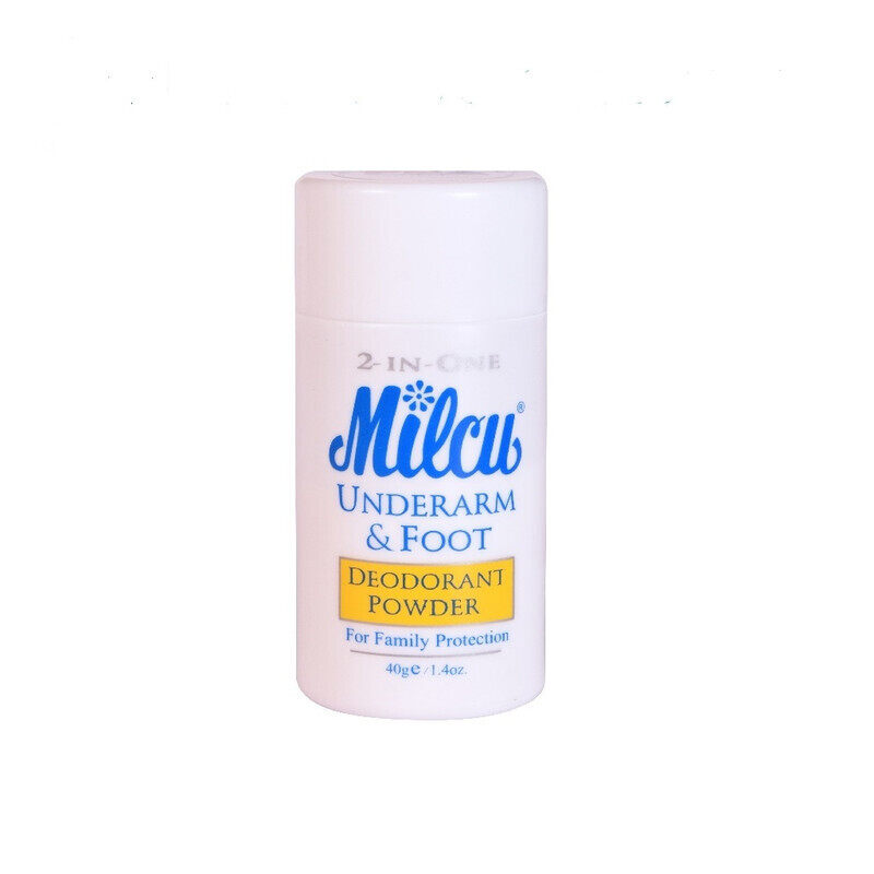 Milcu 2 in 1 Underarm & Foot Deodorant Powder - For Family Protection - Sweat Absorption, Light & Non-Greasy - Natural Odor Control - Long Lasting Pro
Milcu 2 in 1 Underarm & Foot Deodorant Powder - For Family Protection - Sweat Absorption, Light & Non-Greasy - Natural Odor Control - Long Lasting Pro