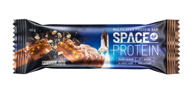 Space Protein Multilayer Protein Bar Chocolate Flavour - Delicious and Unique Taste- High Quality Ingredients - 40 g
Space Protein Multilayer Protein Bar Chocolate Flavour - Delicious and Unique Taste- High Quality Ingredients - 40 g